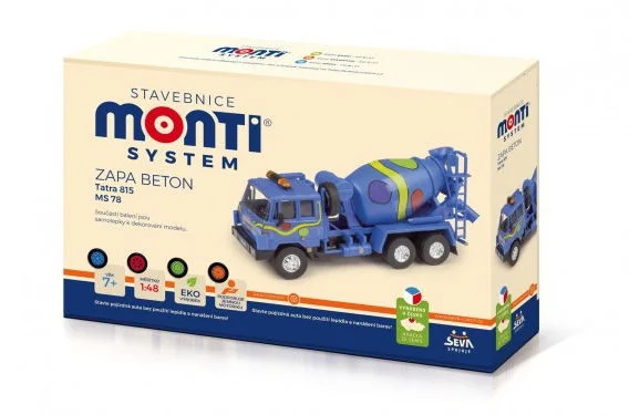 Model skládačka Tatra 815 Zapa beton 726150