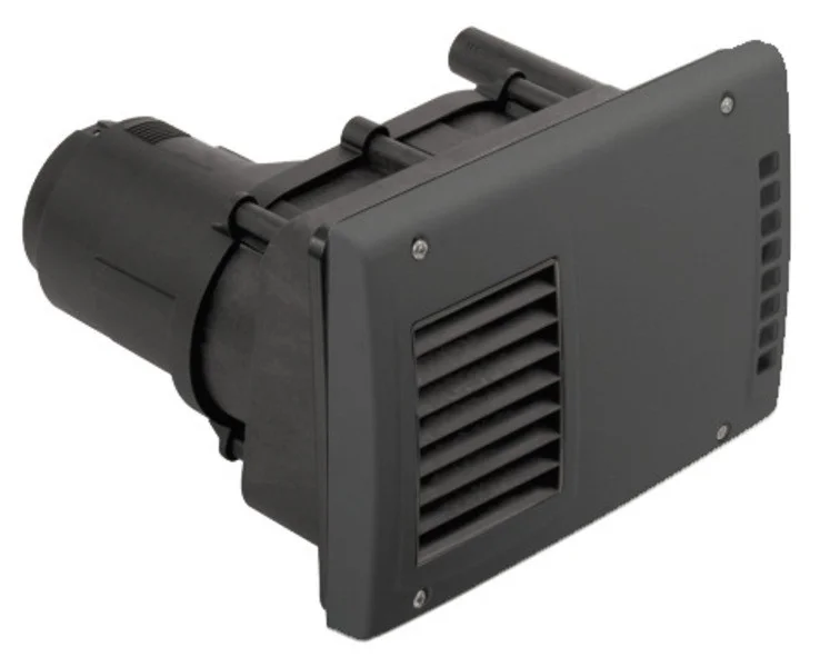 Nástěnný odtahový komín s ventilátorem pro naftová topení Truma Combi D, antracit 305879