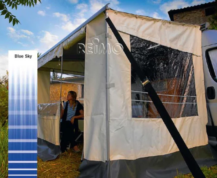 Stanový kempingový prostor Safari Room pro markýzy Thule Omnistor, šířka 500 cm (přední a 2 boční stěny, montážní výška 220–239 cm) 313804