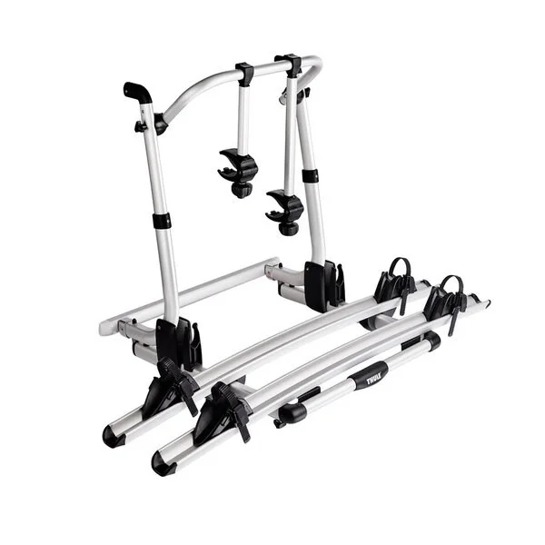 Nosič kol na zadní stěnu Thule Omni-Bike Excellent Short, stříbrný, pro 2 kola 312648