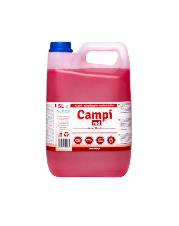 Přípravek pro WC campi red 5l 300432