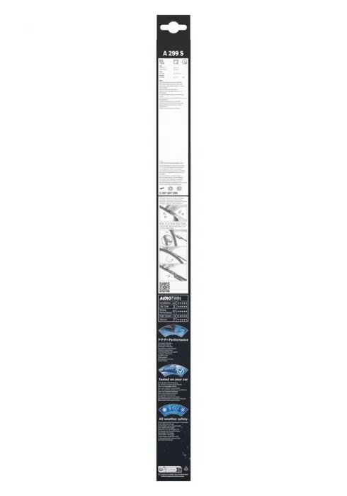 Sada stěračů BOSCH Aerotwin (BO 3397007299) – 600mm + 350mm