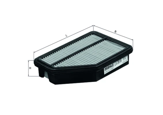 Vzduchový filtr MAHLE LX2618 – OE 17220RSHE00