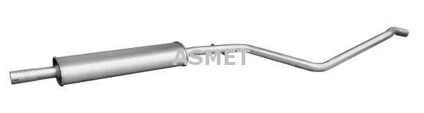 Střední tlumič výfuku ASMET 10.126 Střední tlumič výfuku ASMET 10.126
