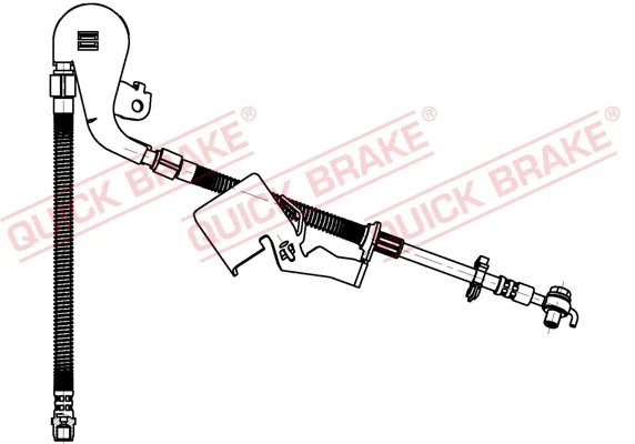 Brzdová hadice QUICK BRAKE 58.804X – OE 4806G0