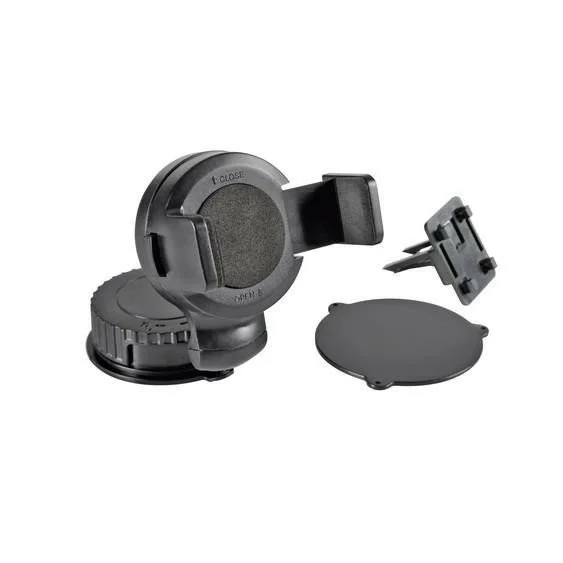 Držák telefonu s přísavkou a klipem do větrání, šířka telefonu max 65mm 732556