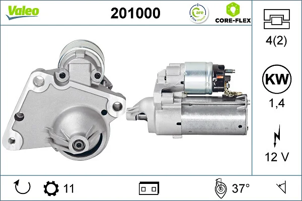 Startér VALEO 201000