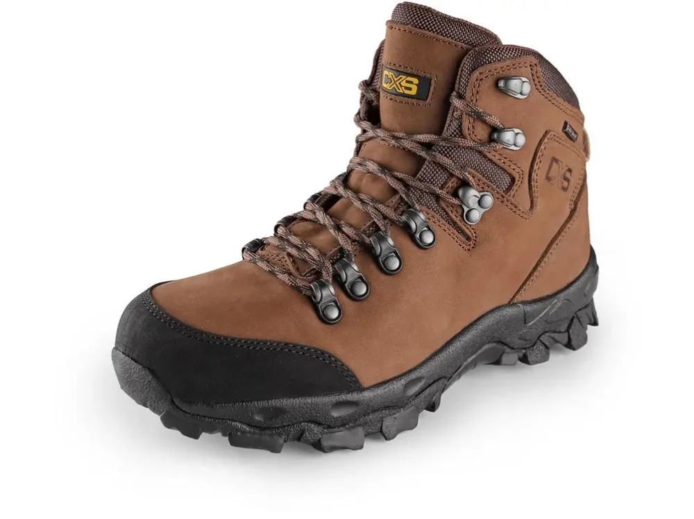 Obuv kotníková CXS GO-TEX MONT BLANC, hnědá, vel. 47, CANIS 742639