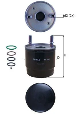 Palivový filtr KNECHT KL1002D – OE 31922H8900 Palivový filtr KNECHT KL1002D – OE 31922H8900