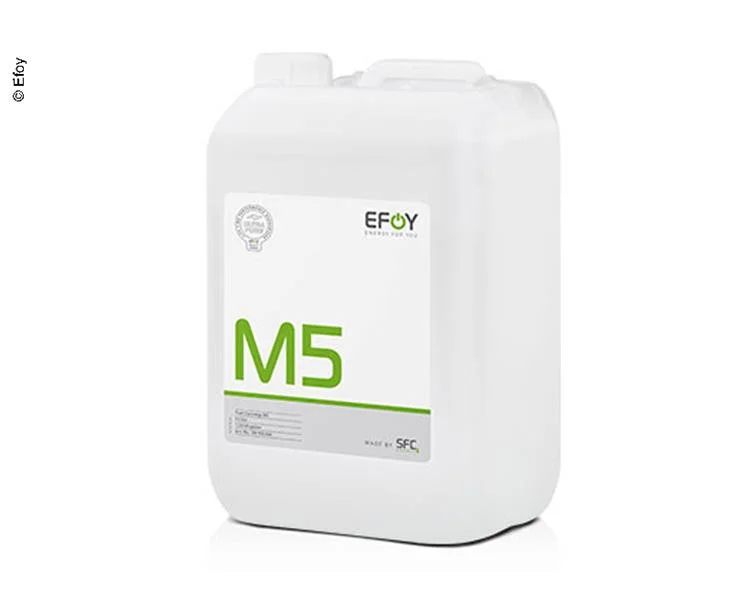 Palivová kazeta s metanolem EFOY M5 objem 5 l kapacita 460 Ah / 5,5 kWh pro palivové články v karavanech a obytných vozech 303335