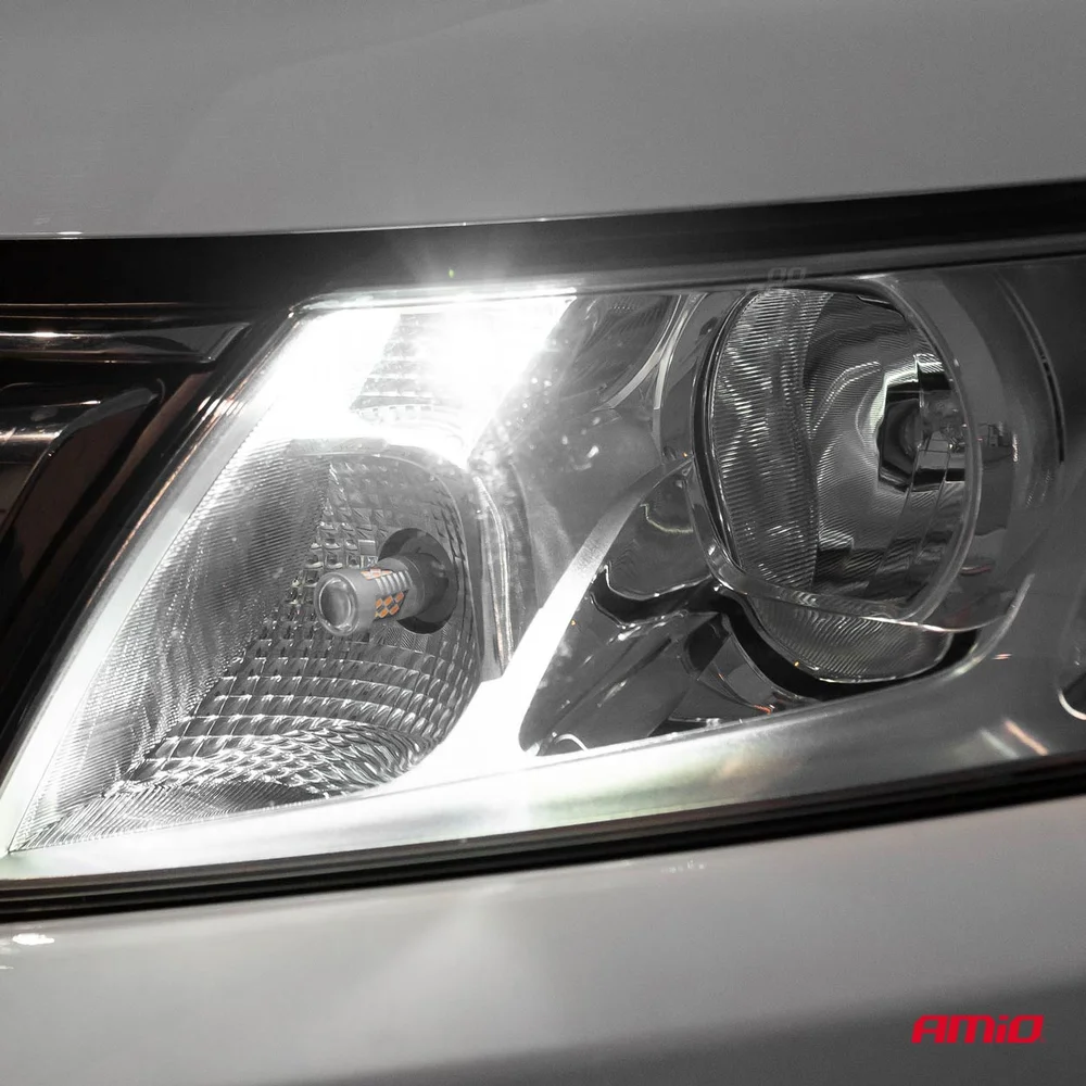 ZAROWKI LED STANDARD T10 W5W 1XSMD HP 1W AMIO 01623 - Obrázek 3