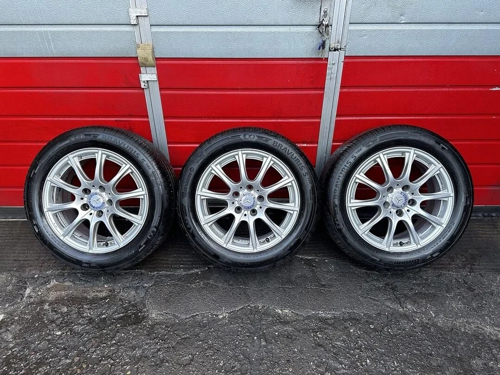 Kola 205/55 R16 letní pneu Barum 6,5mm ET38 6.5Jx16H2 A2054012400 Mercedes S5VX3T49809