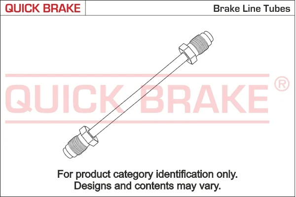Brzdové potrubí QUICK BRAKE CU-0420A-A