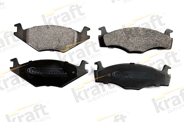 Sada brzdových destiček, kotoučová brzda KRAFT AUTOMOTIVE 6000040
