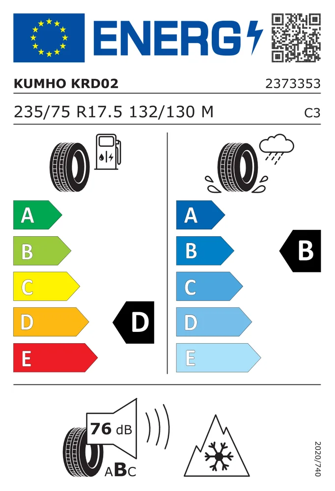 235/75R17.5 CKU KRD2 KUMHO 235/75R17.5CKUKRD2 235/75R17.5 CKU KRD2 KUMHO 235/75R17.5CKUKRD2