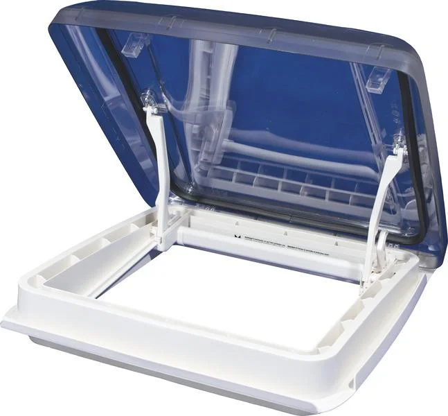 Střešní okno Carbest VisionStar M pro (40 × 40 cm, bílé s LED osvětlením, kouřové sklo) 304633
