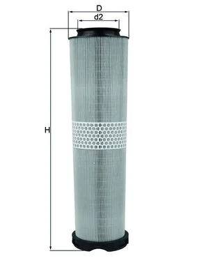 Vzduchový filtr MAHLE LX816/6