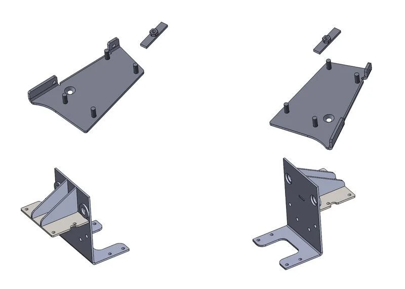 Sada adaptérů pro šasi X290 E6 SLC (pro Carbest Autolift) 310768