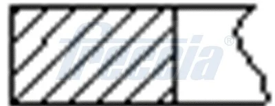 Sada pístních kroužků FRECCIA FR10-062300 – OE LFP101320 Sada pístních kroužků FRECCIA FR10-062300 – OE LFP101320