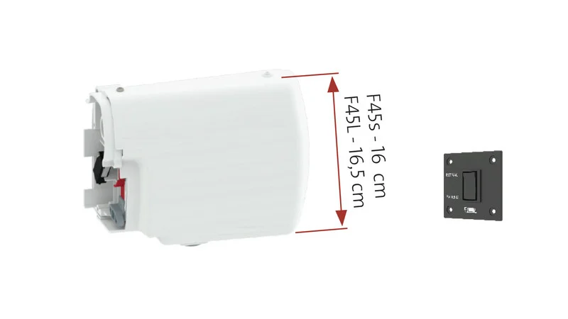 Motor markýzy Fiamma Motor Kit F45s Compact, titan 306369