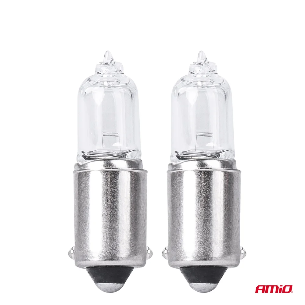 HALOGENOVÉ ŽÁROVKY H5W 12V 5W BAX9S WHIT AMIO 03354 - Obrázek 2