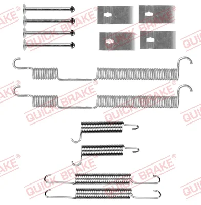 Sada příslušenství, brzdové čelisti QUICK BRAKE 105-0844 Sada příslušenství, brzdové čelisti QUICK BRAKE 105-0844