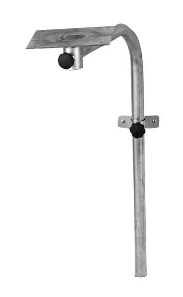 Noha otočného stolu Standard pro obytné vozy výška 72 cm rozsah otáčení 40 cm pozinkovaná ocel 307199