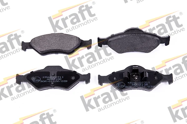 Sada brzdových destiček, kotoučová brzda KRAFT AUTOMOTIVE 6002311