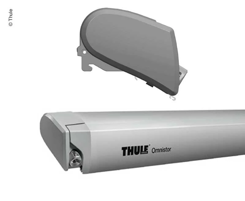 Markýza střešní Thule Omnistor 6300 3,75 m (12V motor, bílá, mystic grey) 313459