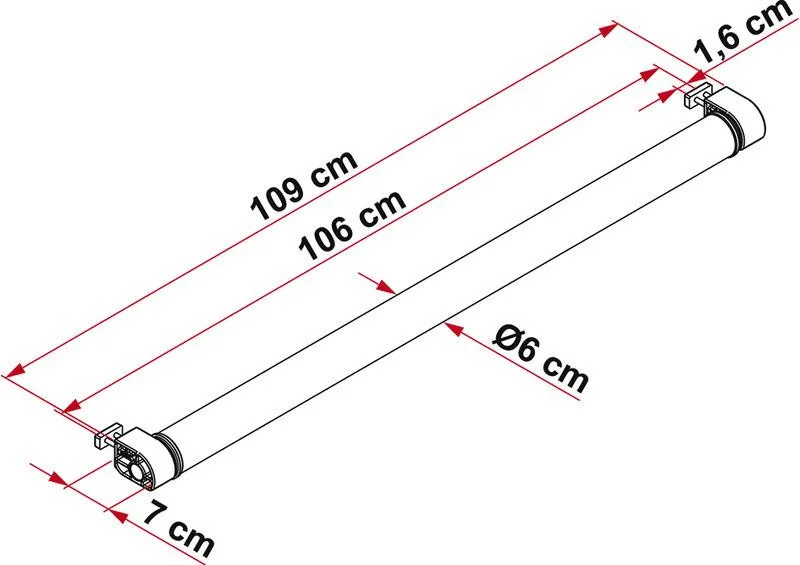 Lišta nakládací rolovací Roller Roof Rail na střešní nosič 303758