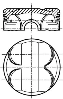 Píst MAHLE 081PI00101000