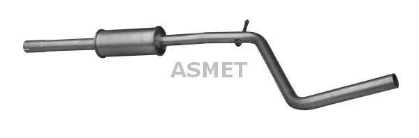 Stredni tlumic vyfuku ASMET 10.115 Stredni tlumic vyfuku ASMET 10.115