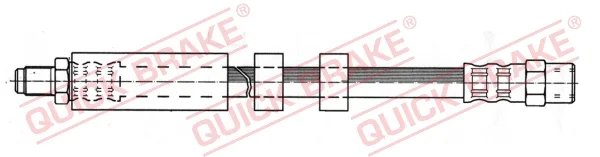 Brzdová hadice QUICK BRAKE 32.972 – OE 4A0611775