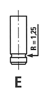 Sací ventil FRECCIA R4232/SNT