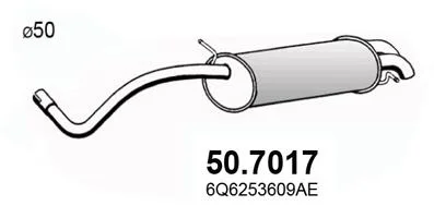 koncový díl výfuku STARLINE 40.16.401