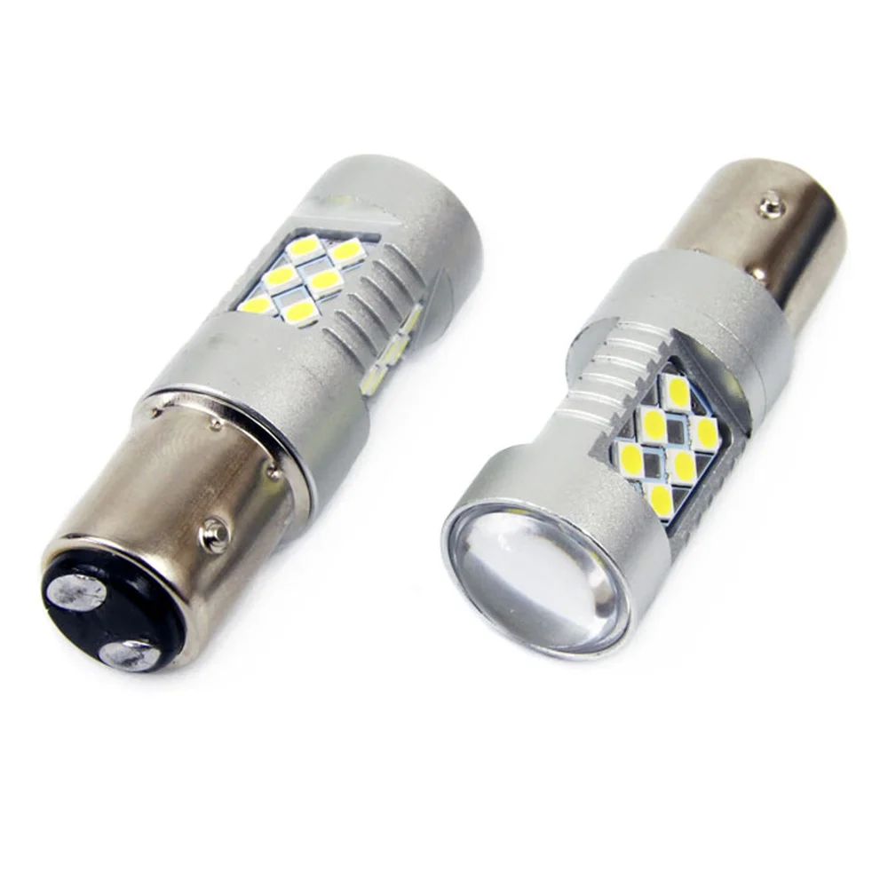 ZAROWKI LED CANBUS 3030 24SMD 1157 BAY15 AMIO 01438 - Obrázek 2