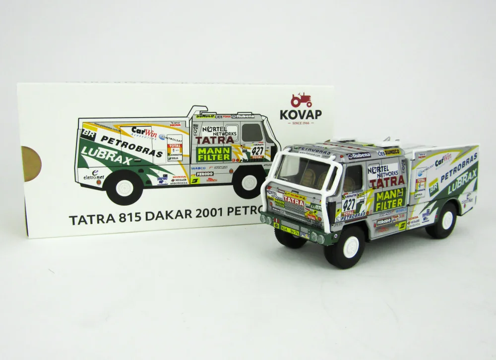 Model Tatra 815 Dakar 2001 PETROBRAS plechový 720259