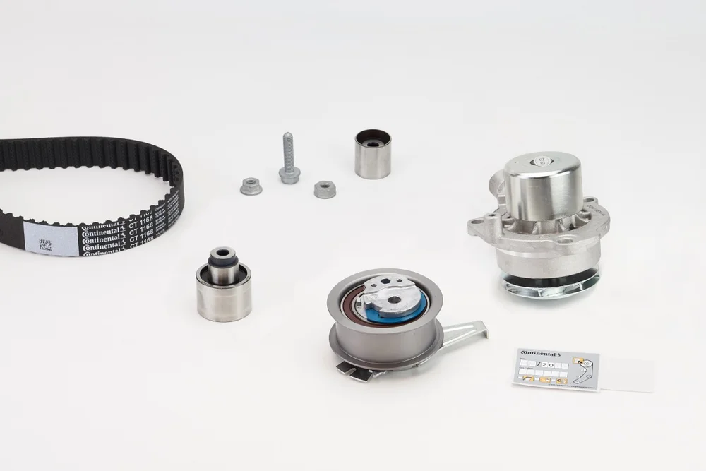 Vodní pumpa + sada ozubeného řemene CONTINENTAL CTAM CT1168WP9 Vodní pumpa + sada ozubeného řemene CONTINENTAL CTAM CT1168WP9