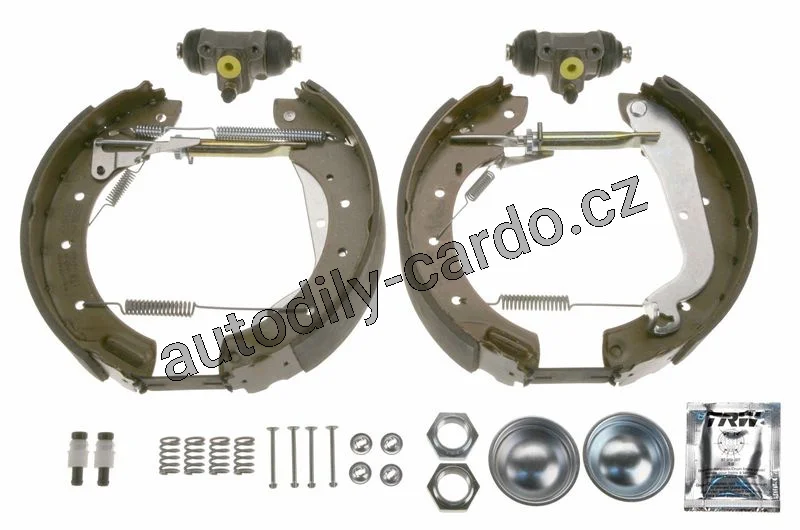Sada brzdových čelistí TRW GSK1945 - Superkit NISSAN TERRANO