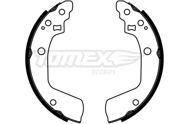 Sada brzdových čelistí Tomex Brakes TX22-94