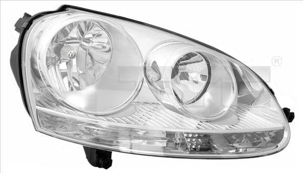TYC 20-0318-25-2 L H7+H7 svetlomet , chrom TYC 342914