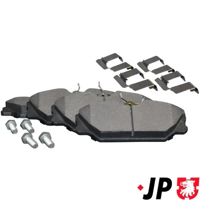 Sada brzdových destiček, kotoučová brzda JP GROUP 4363601510