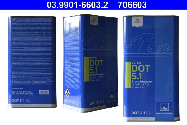 Brzdová kapalina ATE 03.9901-6603.2 Brzdová kapalina ATE 03.9901-6603.2
