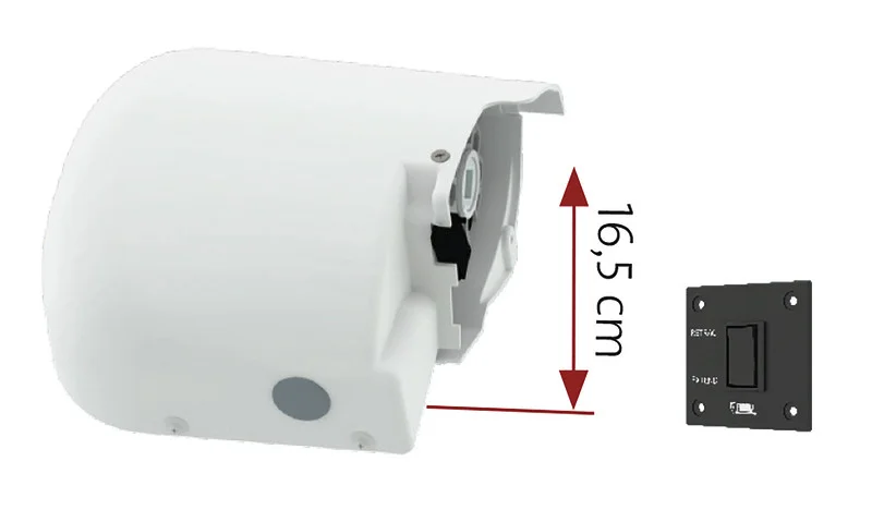 Motor markýzy Fiamma Motor Kit F65L Compact, sytě černá 306368