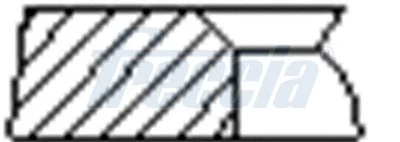 Sada pístních kroužků FRECCIA FR10-901500 – OE 12033-5RB0A