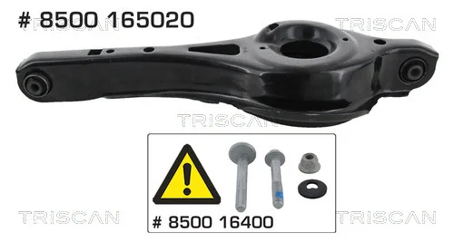 Řídicí páka, zavěšení kol TRISCAN 8500165020 Řídicí páka, zavěšení kol TRISCAN 8500165020