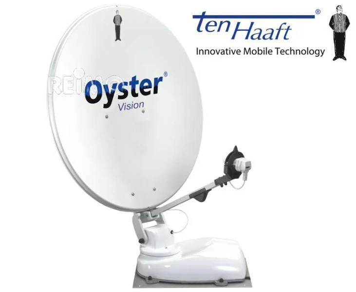 Anténa satelitní Oyster Vision 65 Twin (automatická, průměr 65 cm, dvojitý LNB, s ovládacím panelem) 301345