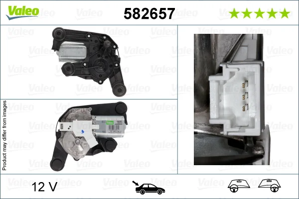 Motor stěračů VALEO 582657