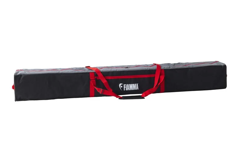Taška přepravní Fiamma Mega Bag Smart L, rozměry 195 × 25 × 25 cm, na lyže a kempingové vybavení, černá/šedá 314120