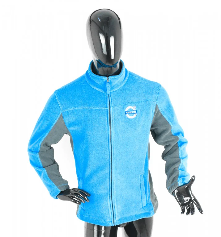 Bunda/mikina fleece VOLVO modrá 2XL 707419